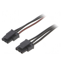 Cablu Micro-Fit 3.0 Mamă-Mamă 0.4m 4A PVC | Electronic-mag.ro | Componente Electronice