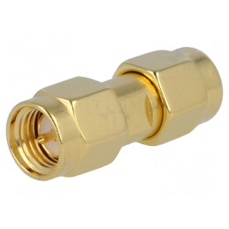 Adaptor SMA Tată Aurit 50Ω PTFE | Electronic-mag.ro | Componente Electronice
