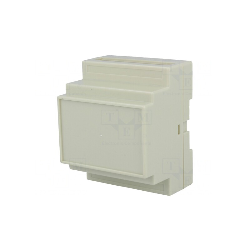 Carcasă pentru șină DIN ABS 88x72x59mm Model 4 | Electronic-mag.ro | Componente Electronice