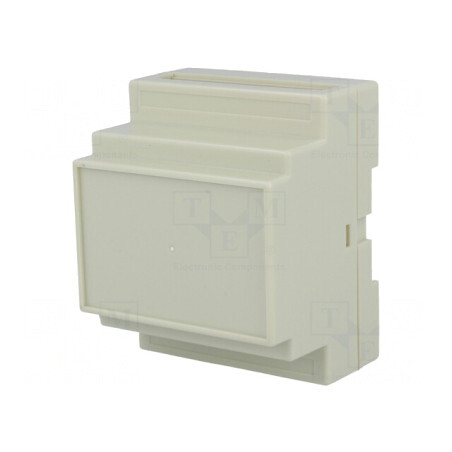 Carcasă pentru șină DIN ABS 88x72x59mm Model 4 | Electronic-mag.ro | Componente Electronice