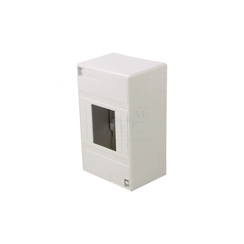Carcasă pentru aparatură modulară IP30 albă 4 module IK07 | Electronic-mag.ro | Componente Electronice