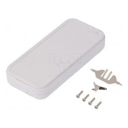 Carcasă Universală ABS Albă IP40 35x75x12mm | Electronic-mag.ro | Componente Electronice