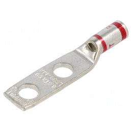 Vârf Inelar Tubular Crimpat 1/4 pe Cablu Aliaj Cupru 8AWG | Electronic-mag.ro | Componente Electronice