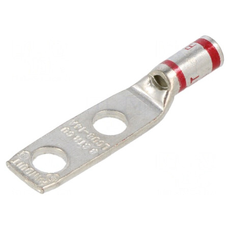 Vârf Inelar Tubular Crimpat 1/4 pe Cablu Aliaj Cupru 8AWG | Electronic-mag.ro | Componente Electronice