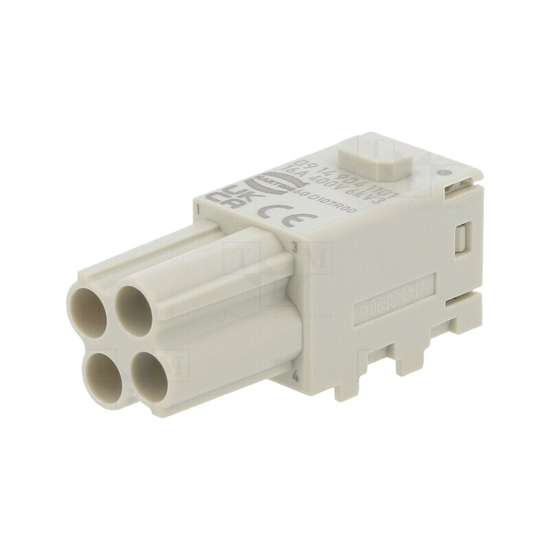 Conector Mamă HDC Han-Modular Domino 4 PIN 1 Modul | Electronic-mag.ro | Componente Electronice Conector Mamă HDC Han-Modular Domino 4 PIN 1 Modul | Electronic-mag.ro | Componente Electronice