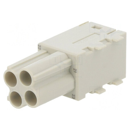 Conector HDC Han-Modular Domino 4-Pin 1 Modul Mamă | Electronic-mag.ro | Componente Electronice