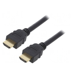 Cablu HDMI 2.1 1m Negru | Electronic-mag.ro | Componente Electronice