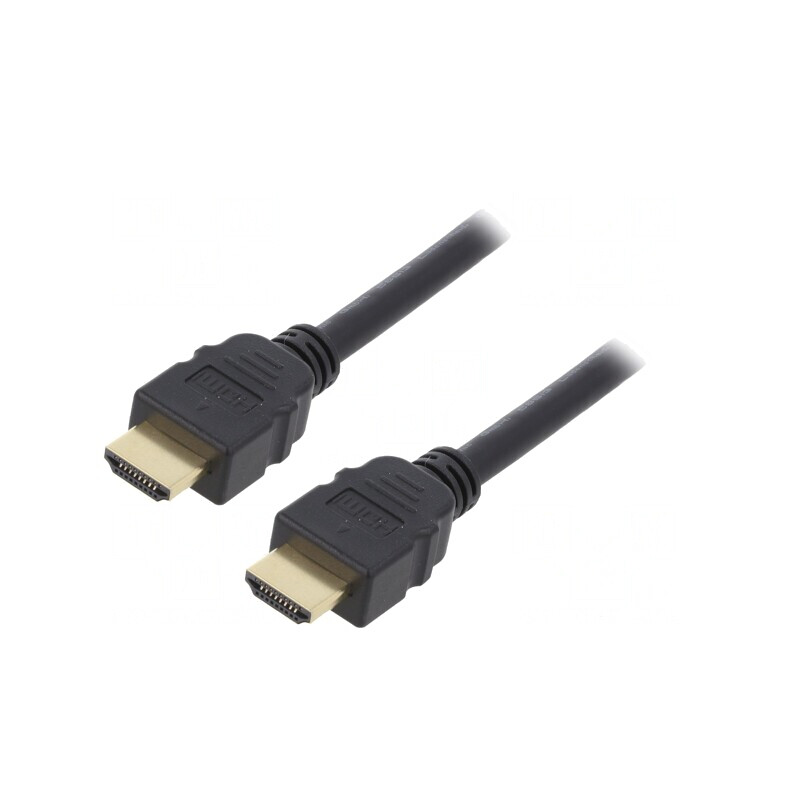 Cablu HDMI 2.1 1m Negru | Electronic-mag.ro | Componente Electronice