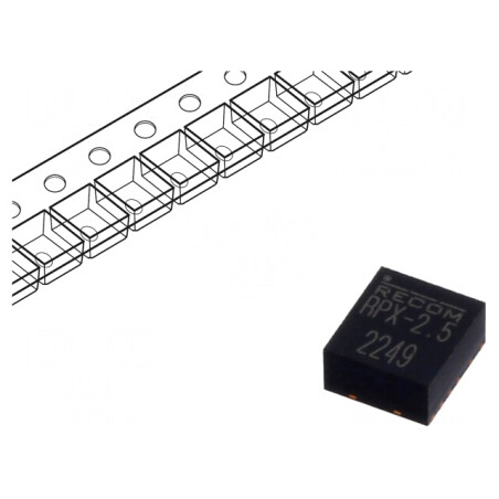 Convertor DC/DC 4,5-28V la 1,2-6V 2,5A SMD | Electronic-mag.ro | Componente Electronice
