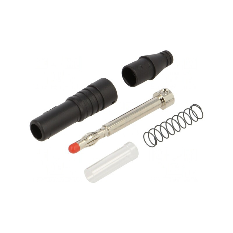 Mufă banană neagră 4mm 32A 30VAC 60VDC izolaţie 2,5mm2 | Electronic-mag.ro | Componente Electronice Mufă banană neagră 4mm 32A 30VAC 60VDC izolaţie 2,5mm2 | Electronic-mag.ro | Componente Electronice