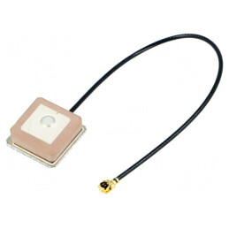 Antena GPS RHCP pt. Încastrare 50Ω 15x15x6,5mm | Electronic-mag.ro | Componente Electronice