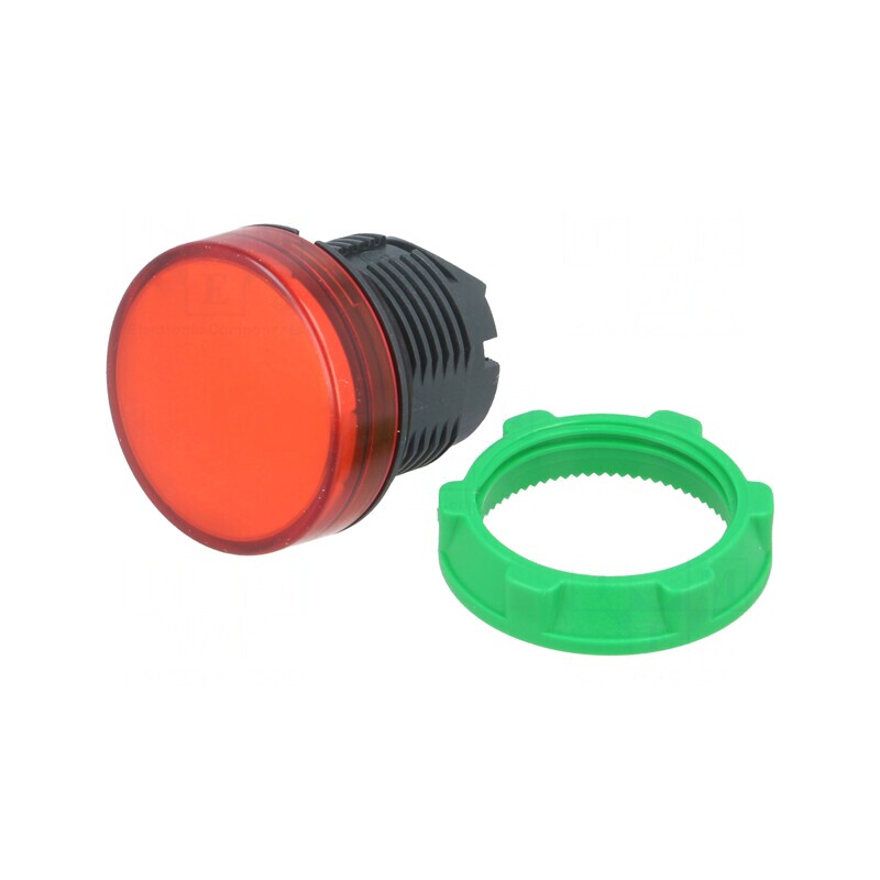 Lumină de control roșie 22mm IP66 Harmony XB5 | Electronic-mag.ro | Componente Electronice