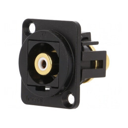 Adaptor RCA Soclu XLR 19x24mm | Electronic-mag.ro | Componente Electronice