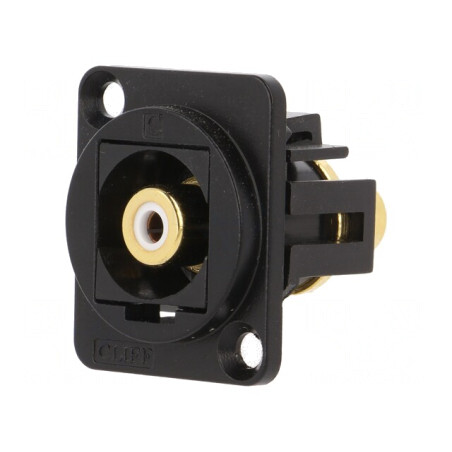 Adaptor RCA Soclu XLR 19x24mm | Electronic-mag.ro | Componente Electronice