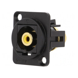 Adaptor RCA Soclu XLR 19x24mm | Electronic-mag.ro | Componente Electronice