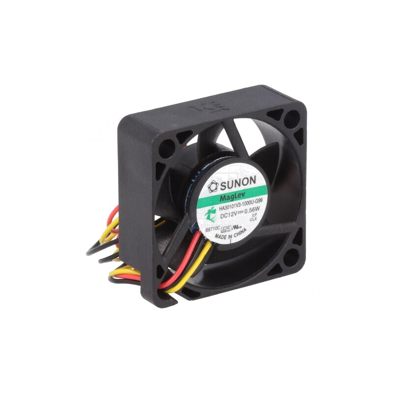 Ventilator DC Axial 12V 30mm 5.92m3/h 15.1dBA | Electronic-mag.ro | Componente Electronice