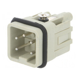 Conector HDC Inserturi Contact Tată 5 4 PE 10A | Electronic-mag.ro | Componente Electronice
