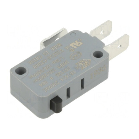 Microîntrerupător SNAP ACTION 16A/250VAC SPDT fără manetă | Electronic-mag.ro | Componente Electronice