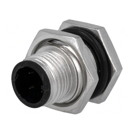 Soclu M12 PIN 4 tată DeviceNet CANopen IP68 250V | Electronic-mag.ro | Componente Electronice