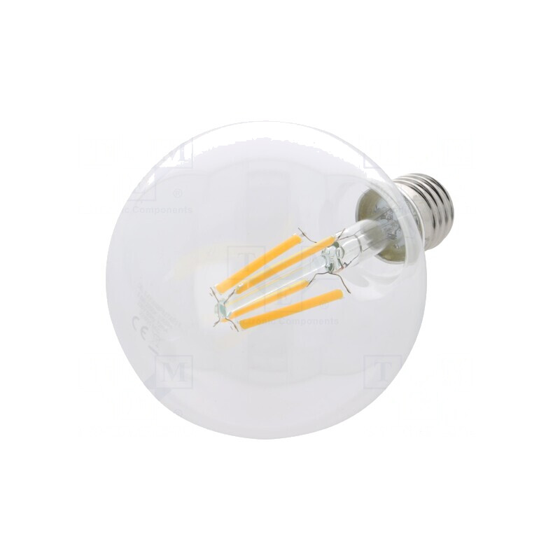 Lampă LED E27 8,5W Alb Cald 2700K | Electronic-mag.ro | Componente Electronice