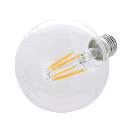 Lampă LED E27 8,5W Alb Cald 2700K | Electronic-mag.ro | Componente Electronice