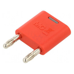 Conector Banană 4mm 32A Roșu Izolat | Electronic-mag.ro | Componente Electronice