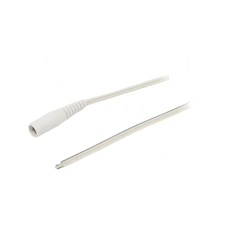 Cablu Alimentare DC 5,5/2,1 Alb 5m 2x0,5mm2 | Electronic-mag.ro | Componente Electronice Cablu Alimentare DC 5,5/2,1 Alb 5m 2x0,5mm2 | Electronic-mag.ro | Componente Electronice