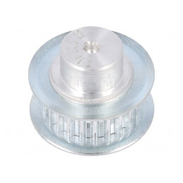 Roată Curea Aluminiu T2.5 4mm/6mm 17mm | Electronic-mag.ro | Componente Electronice
