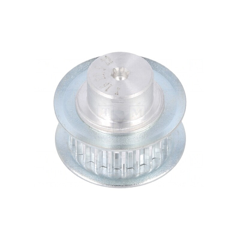 Roată Curea Aluminiu T2.5 4mm/6mm 17mm | Electronic-mag.ro | Componente Electronice