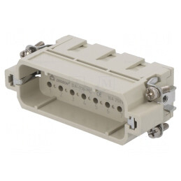 Conector HDC Inserturi Contact Tată 16P 16A | Electronic-mag.ro | Componente Electronice