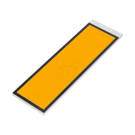 Iluminare de fundal LED ambră 99x30x2.5mm | Electronic-mag.ro | Componente Electronice