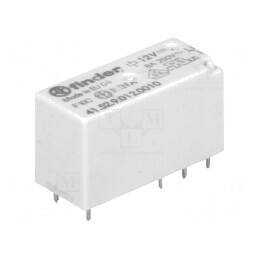 Releu Electromagnetic DPDT 12VDC 15A PCB | Electronic-mag.ro | Componente Electronice