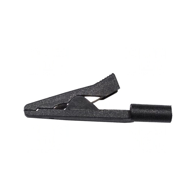 Bornă crocodil 10A neagră 11mm | Electronic-mag.ro | Componente Electronice Bornă crocodil 10A neagră 11mm | Electronic-mag.ro | Componente Electronice