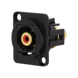 Adaptor RCA XLR 19x24mm | Electronic-mag.ro | Componente Electronice