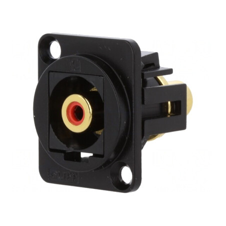 Adaptor RCA XLR 19x24mm | Electronic-mag.ro | Componente Electronice