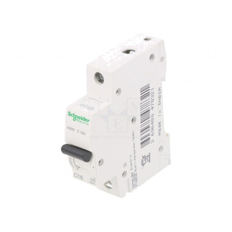 Întrerupător de Supracurent 16A 1P 6kA 230/400VAC | Electronic-mag.ro | Componente Electronice