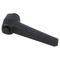 Manetă franceză neagră 18mm x 92mm | Electronic-mag.ro | Componente Electronice