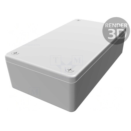 Carcasă Universală ABS Gri IP54 63x113x31mm | Electronic-mag.ro | Componente Electronice