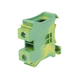 Îmbinare Șine 1,5-35mm2 2 Borne Galben-Verde | Electronic-mag.ro | Componente Electronice