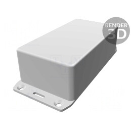 Carcasă universală ABS neagră 65x120x40mm | Electronic-mag.ro | Componente Electronice