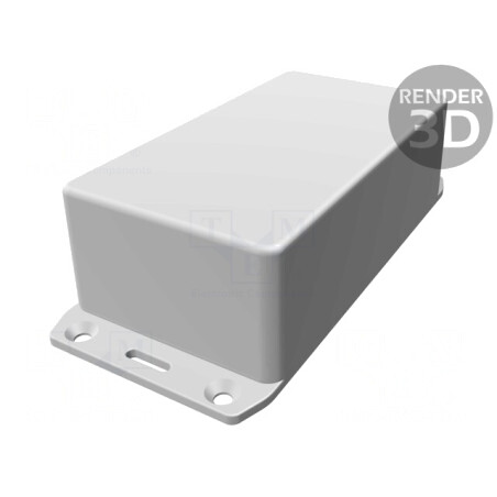 Carcasă universală ABS neagră 65x120x40mm | Electronic-mag.ro | Componente Electronice