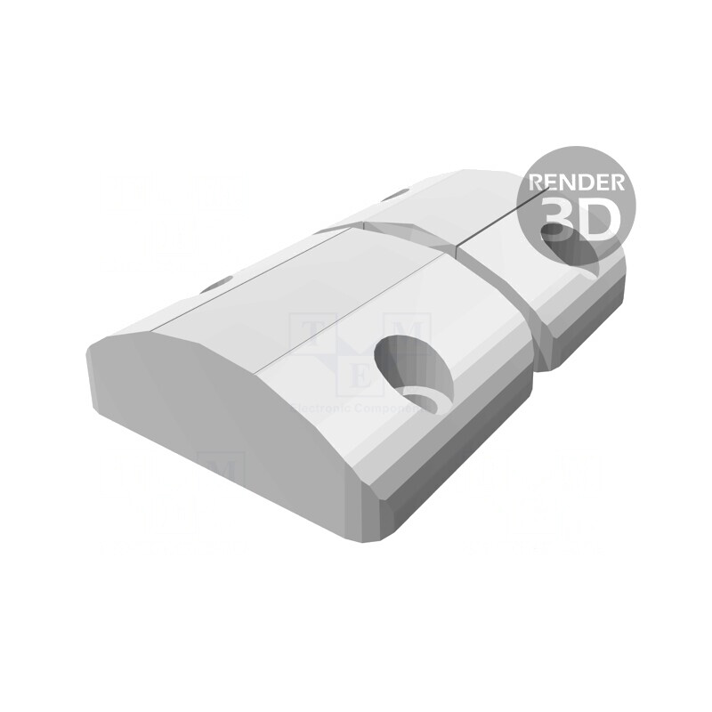 Clemă tehnopolimer neagră 38mm x 56.5mm | Electronic-mag.ro | Componente Electronice Clemă tehnopolimer neagră 38mm x 56.5mm | Electronic-mag.ro | Componente Electronice