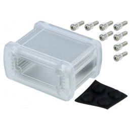 Carcasă universală aluminiu 68,7mm x 49mm x 35,2mm UL94V-0 | Electronic-mag.ro | Componente Electronice