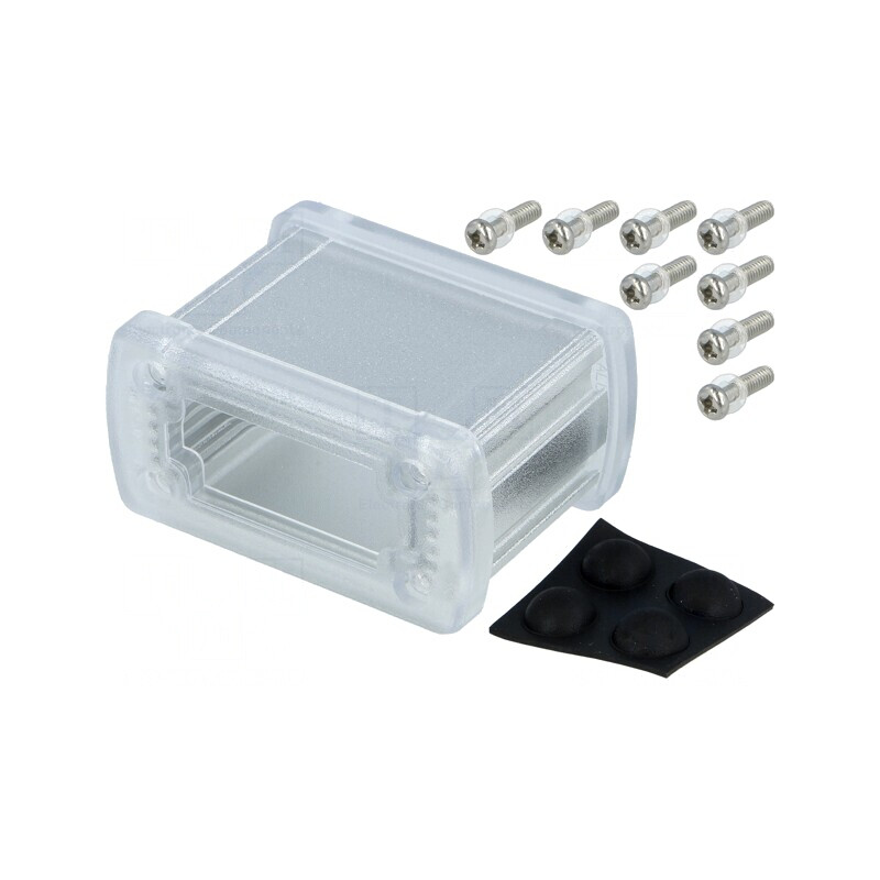 Carcasă universală aluminiu 68,7mm x 49mm x 35,2mm UL94V-0 | Electronic-mag.ro | Componente Electronice