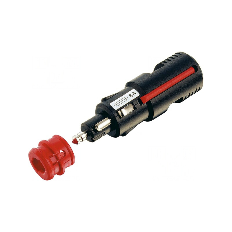 Mufă Brichetă Auto 12-24V 8A Terminal Șurub | Electronic-mag.ro | Componente Electronice