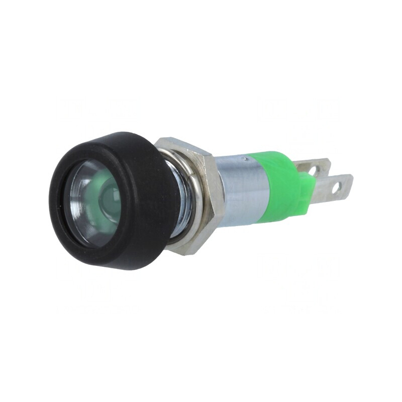 Lampă LED Control Verde 24-28V Ø8.2mm | Electronic-mag.ro | Componente Electronice Lampă LED Control Verde 24-28V Ø8.2mm | Electronic-mag.ro | Componente Electronice