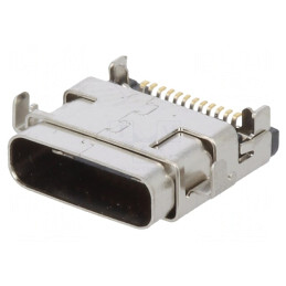 Conector USB C pentru PCB SMT Orizontal USB 3.1 Aur 1A | Electronic-mag.ro | Componente Electronice