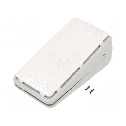 Carcasă alarmă ABS albă IP31 81x150x55 mm