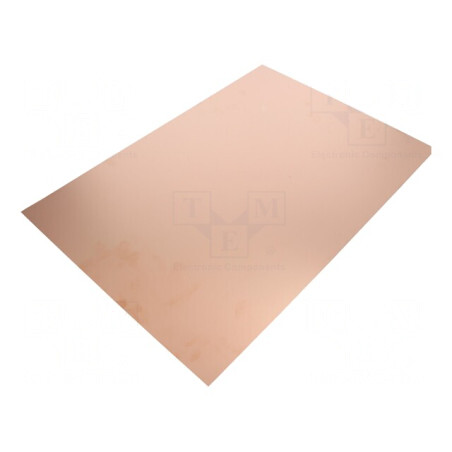 Placă Laminat Epoxidic FR4 0,6mm 420x297mm | Electronic-mag.ro | Componente Electronice