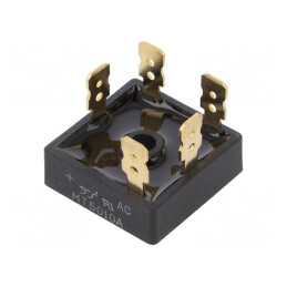 Punte Redresoare Trifazată 1kV 50A THT | Electronic-mag.ro | Componente Electronice